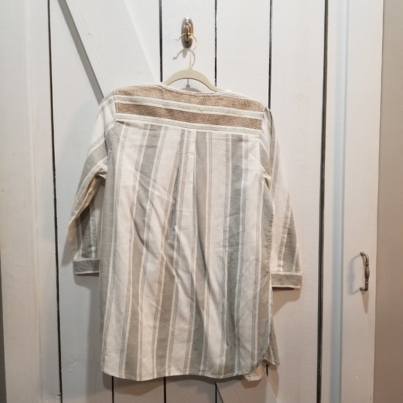 Woolrich striped boho tunic medium - Picture 6 of 6